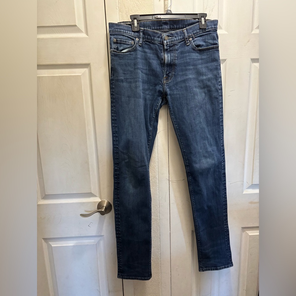 A&F Classic Blue Denim Jeans